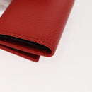 GUCCI Swing Key Case Leather Red 354499 Auth am9441V-15