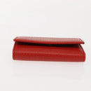 GUCCI Swing Key Case Leather Red 354499 Auth am9441V-6