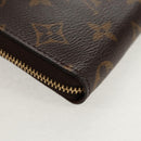 LOUIS VUITTON Monogram Zippy Coin Purse Coin Purse M60067 LV Auth am9442M-15
