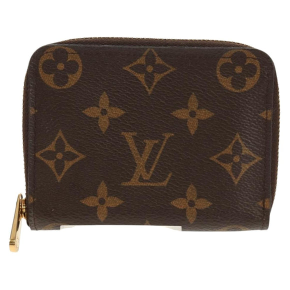 LOUIS VUITTON Monogram Zippy Coin Purse Coin Purse M60067 LV Auth am9442M