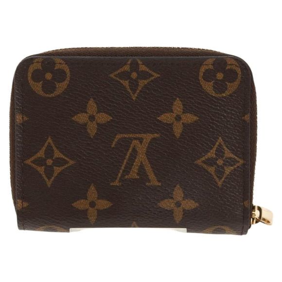 LOUIS VUITTON Monogram Zippy Coin Purse Coin Purse M60067 LV Auth am9442M
