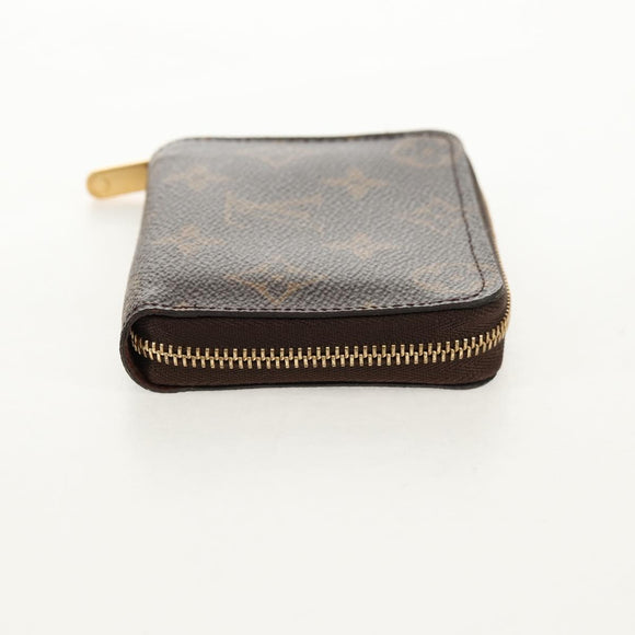 LOUIS VUITTON Monogram Zippy Coin Purse Coin Purse M60067 LV Auth am9442M