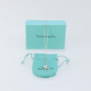 TIFFANY&Co. Cross Kiss Necklace Ag925 Silver Auth am9443-12