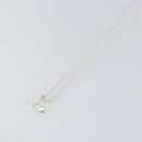 TIFFANY&Co. Cross Kiss Necklace Ag925 Silver Auth am9443-4