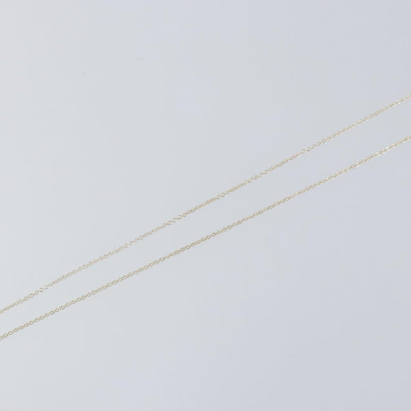 TIFFANY&Co. Cross Kiss Necklace Ag925 Silver Auth am9443