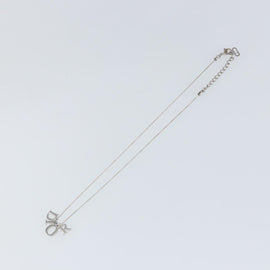 Christian Dior Necklace metal Silver Auth am9444 - 0