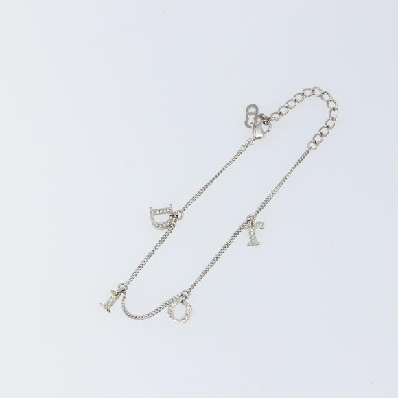Christian Dior Bracelet metal Silver Auth am9445