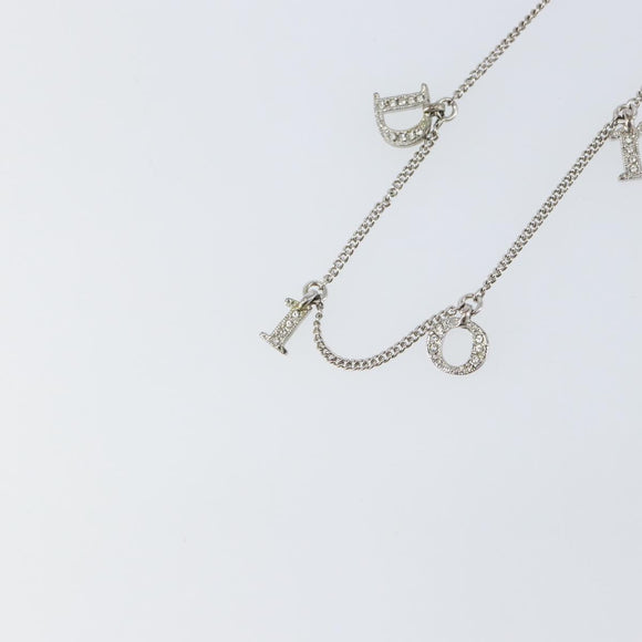 Christian Dior Bracelet metal Silver Auth am9445