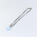 Baccarat Necklace Crystal glass Light Blue Auth am9446-2