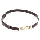 LOUIS VUITTON Adjustable Shoulder Strap Leather 29.1""-33.5"" Brown Auth am9447-1