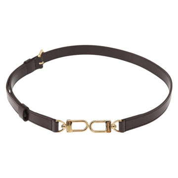 LOUIS VUITTON Adjustable Shoulder Strap Leather 29.1""-33.5"" Brown Auth am9447 - 0