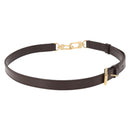 LOUIS VUITTON Adjustable Shoulder Strap Leather 29.1""-33.5"" Brown Auth am9447-3