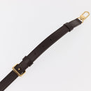 LOUIS VUITTON Adjustable Shoulder Strap Leather 29.1""-33.5"" Brown Auth am9447-6