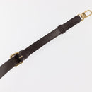 LOUIS VUITTON Adjustable Shoulder Strap Leather 29.1""-33.5"" Brown Auth am9447-7
