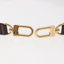 LOUIS VUITTON Adjustable Shoulder Strap Leather 29.1""-33.5"" Brown Auth am9447-8