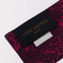 LOUIS VUITTON Bandeau BB Ju De Louis Scarf Silk Purple M70855 LV Auth am9450-12