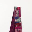 LOUIS VUITTON Bandeau BB Ju De Louis Scarf Silk Purple M70855 LV Auth am9450-6