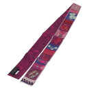 LOUIS VUITTON Bandeau BB Ju De Louis Scarf Silk Purple M70855 LV Auth am9450-7