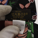 LOUIS VUITTON Bando Flower Scarf Silk Black MP1905 LV Auth am9451-11