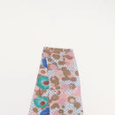 LOUIS VUITTON Bando Retro Flower Scarf Silk Pink Beige M75214 LV Auth am9452-12