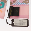 LOUIS VUITTON Bando Retro Flower Scarf Silk Pink Beige M75214 LV Auth am9452-13