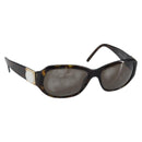 VERSACE Sunglasses plastic Dark Brown Auth am9453-1