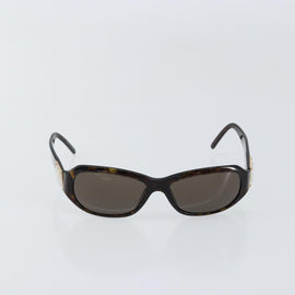 VERSACE Sunglasses plastic Dark Brown Auth am9453 - 0