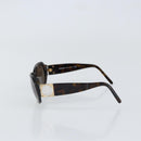 VERSACE Sunglasses plastic Dark Brown Auth am9453-4