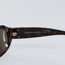 VERSACE Sunglasses plastic Dark Brown Auth am9453-9