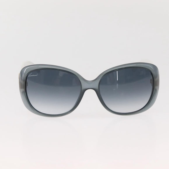 GUCCI Interlocking G Sunglasses plastic Blue White Auth am9454V