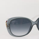 GUCCI Interlocking G Sunglasses plastic Blue White Auth am9454V-4