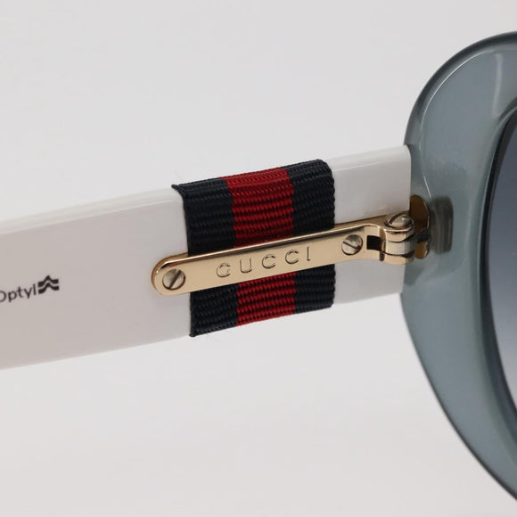 GUCCI Interlocking G Sunglasses plastic Blue White Auth am9454V