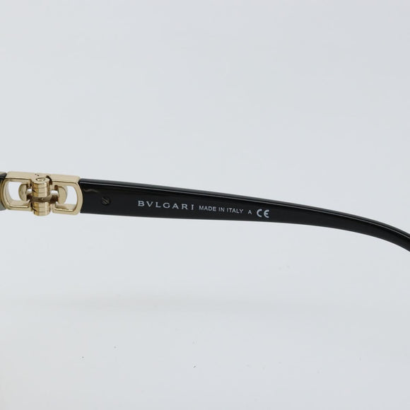 BVLGARI Sunglasses plastic Black Auth am9455