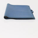 HERMES Agenda GM Day Planner Cover Leather Blue Auth am9456-6