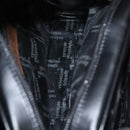 VALENTINO Hand Bag Leather 2way Black Gold Auth am9460-11