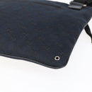 GUCCI GG Canvas Shoulder Bag Black Silver 90476 Auth am9461-12