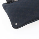 GUCCI GG Canvas Shoulder Bag Black Silver 90476 Auth am9461-13