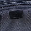 GUCCI GG Canvas Shoulder Bag Black Silver 90476 Auth am9461-16