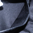 GUCCI GG Canvas Shoulder Bag Black Silver 90476 Auth am9461-20