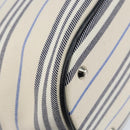 BURBERRY Blue Label Tote Bag Canvas Leather White Silver Auth am9464-16