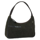 PRADA Sports Accessory Pouch Wool Khaki Auth am9470-1