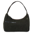 PRADA Sports Accessory Pouch Wool Khaki Auth am9470-13