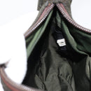 PRADA Sports Accessory Pouch Wool Khaki Auth am9470-22