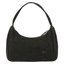 PRADA Sports Accessory Pouch Wool Khaki Auth am9470-2