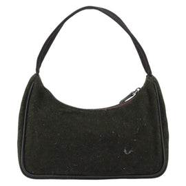 PRADA Sports Accessory Pouch Wool Khaki Auth am9470 - 0