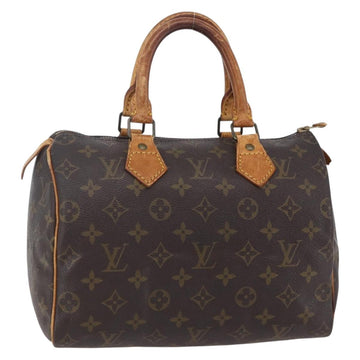 LOUIS VUITTON Monogram Speedy 25 Hand Bag M41528 LV Auth am9473