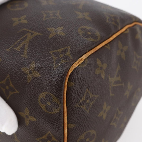 LOUIS VUITTON Monogram Speedy 25 Hand Bag M41528 LV Auth am9473