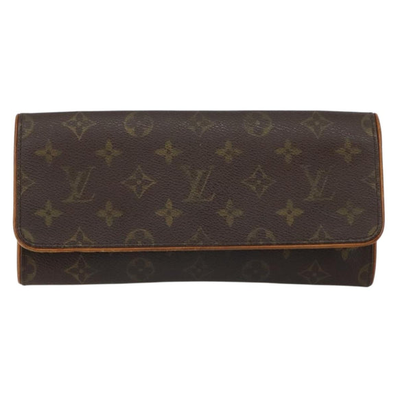 LOUIS VUITTON Monogram Pochette Twin GM Shoulder Bag M51852 LV Auth am9475