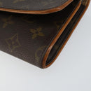 LOUIS VUITTON Monogram Pochette Twin GM Shoulder Bag M51852 LV Auth am9475-7