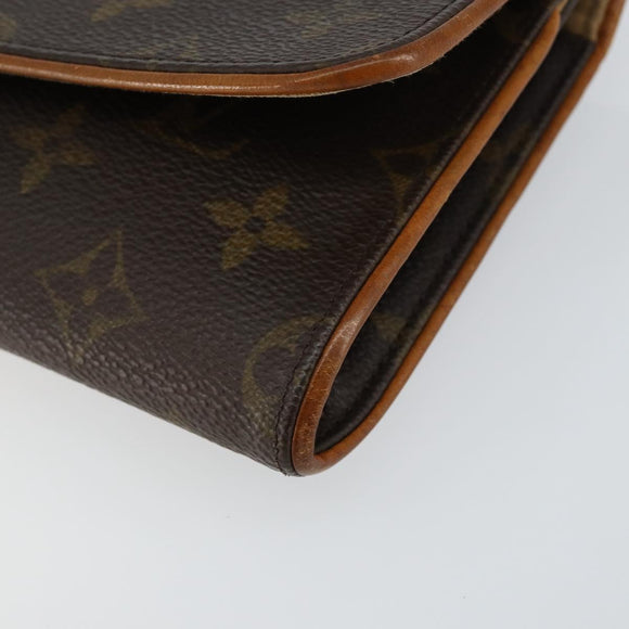 LOUIS VUITTON Monogram Pochette Twin GM Shoulder Bag M51852 LV Auth am9475